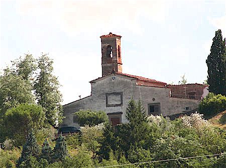 Die Kirche von San Pietro a Montebuoni